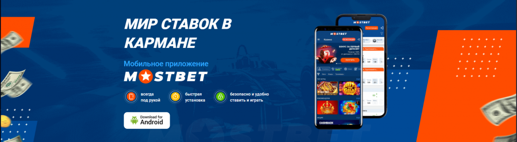 Скачать приложение Mostbet UZ на Android и iOS — официальный сайт (Узбекистан)